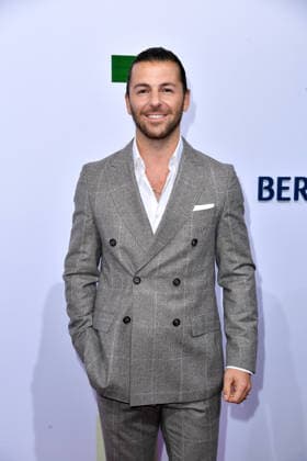 Riccardo Basile at the 2026 Bertelsmann Party at the Bertelsmann Representative Office in Berlin on September 10, 2026