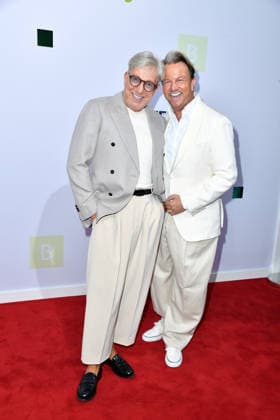 Thomas Rath and Sandro Rath at the 2026 Bertelsmann Party at the Bertelsmann Representative Office in Berlin on September 10, 2026