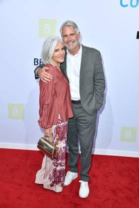 Birgit Schrowange and Frank Spothelfer at the Bertelsmann Party 2026 at the Bertelsmann Representative Office in Berlin on September 10, 2026