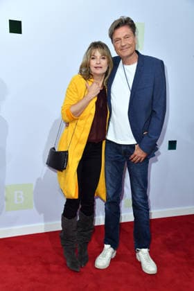 Ina Paule Klink and Roland Suso Richter at the 2026 Bertelsmann Party at the Bertelsmann Representative Office in Berlin on September 10, 2026