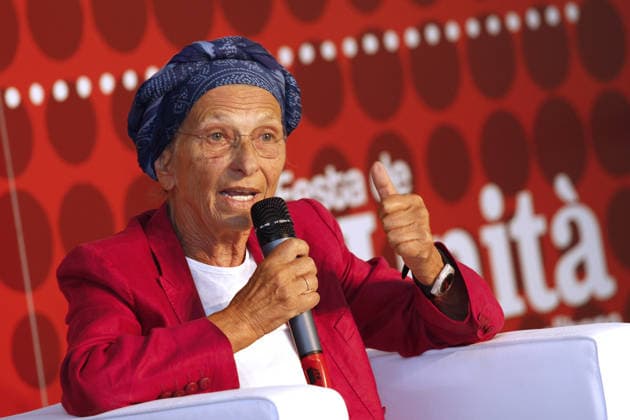 PHOTO: IPP MILAN, SEPTEMBER 5, 2016—FESTA DE L UNITA IN MILAN. PICTURED: EMMA BONINO, politician and member of the Radical Party. Italy Photo Press World. Copyright