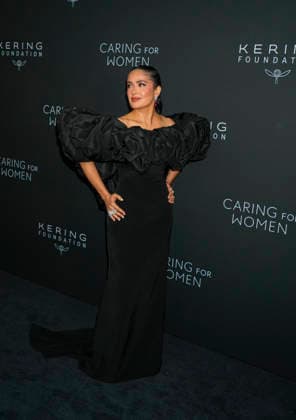 Kering Foundation 5th Annual Caring for Women Gala attend the Kering Foundation 5th Annual Caring for Women Gala, held at The Pool, Seagram Building in New York City, Thursday September 10, 2026. Photography by Jennifer Graylock-Graylock.com 917-519-7666Salma Hayek Pinault attends the Kering Foundation 5th Annual Caring for Women Gala, held at The Pool, Seagram Building in New York City, Thursday September 10, 2026. Photography by Jennifer Graylock-Graylock.com 917-519-7666, Credit:Jennifer Graylock Avalon United States, New York, New York, The Pool Seagram Building  Copyright: xJenniferxGraylockx xAvalonx 1133252963