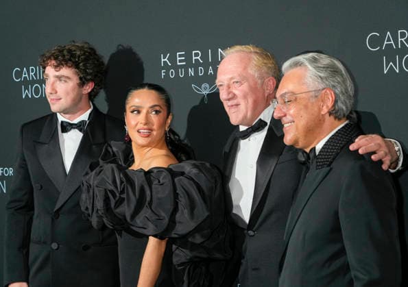 Kering Foundation 5th Annual Caring for Women Gala attend the Kering Foundation 5th Annual Caring for Women Gala, held at The Pool, Seagram Building in New York City, Thursday September 10, 2026. Photography by Jennifer Graylock-Graylock.com 917-519-7666Salma Hayek Pinault, Francois-Henri Pinault attends the Kering Foundation 5th Annual Caring for Women Gala, held at The Pool, Seagram Building in New York City, Thursday September 10, 2026. Photography by Jennifer Graylock-Graylock.com 917-519-7666, Credit:Jennifer Graylock Avalon United States, New York, New York, The Pool Seagram Building  Copyright: xJenniferxGraylockx xAvalonx 1133252969
