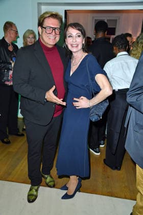 Francis Fulton Smith and Anna Maria Kaufmann at the Bertelsmann Party on September 10, 2026, in Berlin Francis Fulton Smith and Anna Maria Kaufmann attend the Bertelsmann Party at the Bertelsmann Representative Office on September 10, 2026 in Berlin, Germany Bertelsmann Party 2026 in Berlin