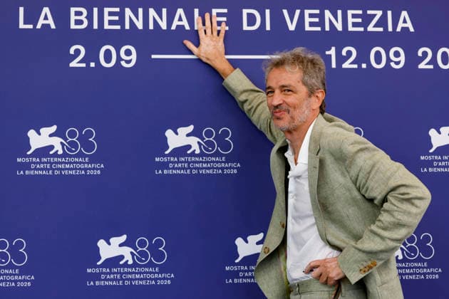 September 11, 2026, Venice, ITALY: Italian director Walter Fasano poses for the photocall of ˜Nino Un film su Nino Rota (Nino A Film about Nino Rota) during the 83rd Venice Film Festival in Venice, Italy, 11 September 2026. The movie is presented out of competition at the festival running from 02 to 12 September 2026. ANSA FABIO FRUSTACI. Venice ITALY  - ZUMAa110 20260911_zaf_a110_010 Copyright: xFabioxFrustacix