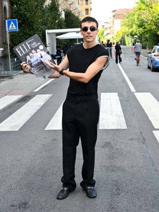 IPA88389003 - Venice, 83rd Venice International Film Festival 2026 Day 10 arrivals at the Excelsior Hotel™s pier. Pictured: Francesco Gheghi  Copyright: xSIMONExCOMIx xx IPA88389003