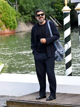 IPA88389326 - Venice, 83rd Venice International Film Festival 2026 - Day 10. Arrivals at the Hotel Excelsior pier. Pictured: PierFrancesco Favino  Copyright: xSimonexComix xPoolxPhotoxEventsx08x IPA88389326