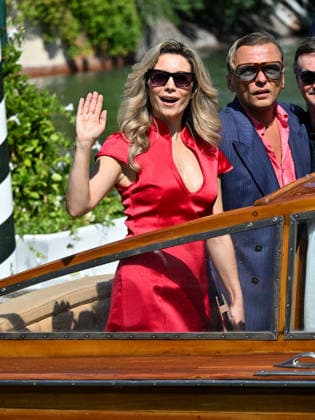 IPA88393080 - Venice, 83rd Venice International Film Festival 2026 - Day 10. Arrivals at the Hotel Excelsior pier. Pictured: Antonella Salvucci  Copyright: xSimonexComix xPoolxPhotoxEventsx08x IPA88393080