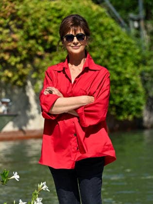 IPA88393141 - Venice, 83rd Venice International Film Festival 2026 - Day 10. Arrivals at the Hotel Excelsior pier. Pictured: Laura Morante  Copyright: xSimonexComix xPoolxPhotoxEventsx08x IPA88393141