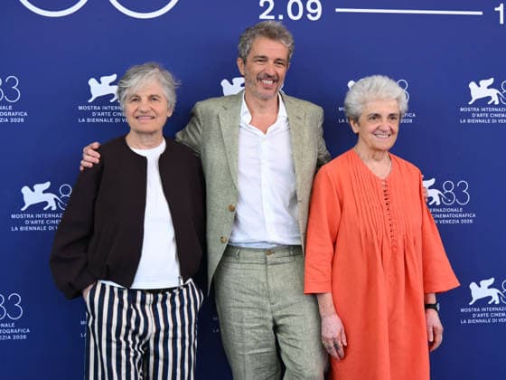 IPA88394258 - Venice, 83rd Venice International Film Festival 2026 Day 10. Photocall for the film Nino A Film About Nino Rota. Pictured: Nina Rota, Walter Fasano, and Caterina D™Amico  Copyright: xAlbertoxTerenghix xPoolxPhotoxEventsx08x IPA88394258