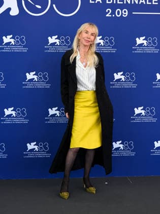 IPA88394295 - Venice, 83rd Venice International Film Festival 2026 - Day 10. Photocall for the film Nino A Film About Nino Rota. Pictured: Trudie Styler  Copyright: xAlbertoxTerenghix xPoolxPhotoxEventsx08x IPA88394295