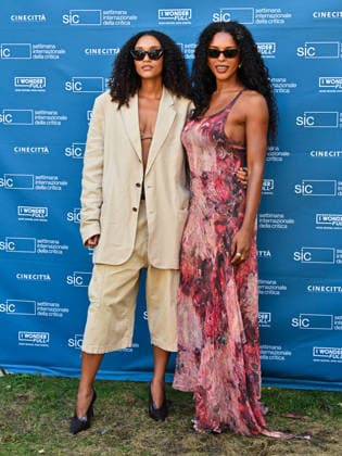 IPA88393803 - Venice, 83rd Venice International Film Festival 2026 - DAY 10 - Photocall for the film *Rider* (SIC) - Pictured: Kaze, Kyshan Wilson  Copyright: xManuelexMangiarottix xPoolxPhotoxEventsx08x IPA88393803