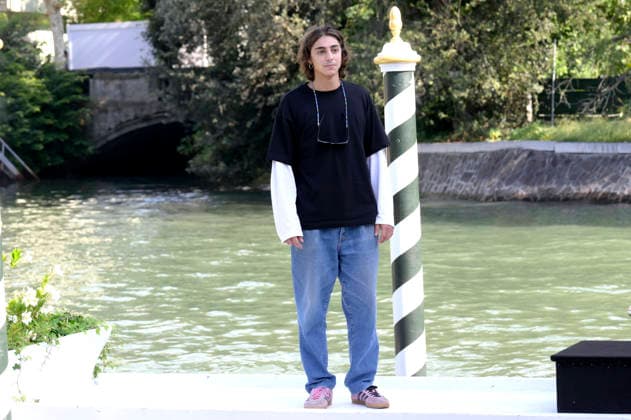 Giacomo Covi arriving at the pier of the Hotel Excelsior at the 2026 Venice Biennale 83rd Venice International Film Festival Venice, September 11, 2026 Foto:xA.xM.xTinghinox xFuturexImagex covi_6901
