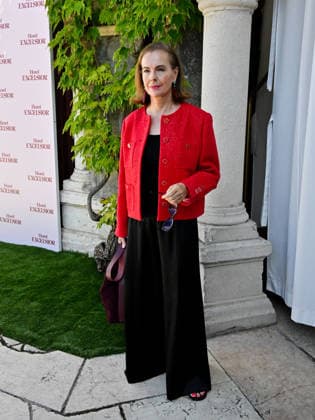 IPA88396020 - Venice, 83rd Venice International Film Festival 2026 - Day 10 - Arrivals at the Excelsior Hotel s pier - Pictured: Carole Bouquet  Copyright: xManuelexMangiarottix xPoolxPhotoxEventsx08x IPA88396020