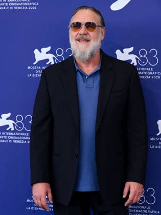 IPA88396865 - Venice, 83rd Venice International Film Festival 2026 - Day 10 - Photocall for What Love Builds - Pictured: Russell Crowe  Copyright: xAlbertoxTerenghix xPoolxPhotoxEventsx08x IPA88396865