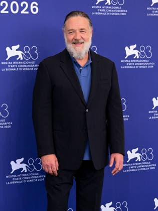 IPA88396888 - Venice, 83rd Venice International Film Festival 2026 - Day 10 - What Love Builds photocall - Pictured: Russell Crowe  Copyright: xAlbertoxTerenghix xPoolxPhotoxEventsx08x IPA88396888