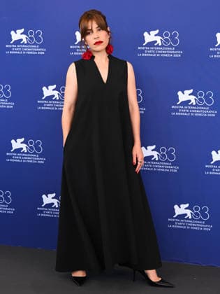 IPA88397277 - Venice, 83rd Venice International Film Festival 2026 - Day 10. Photocall for the film Kami Nour. Pictured: Elaheh Farazmand  Copyright: xAlbertoxTerenghix xPoolxPhotoxEventsx08x IPA88397277