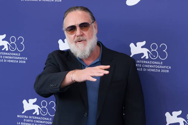 What Love Builds Photocall - The 83rd Venice International Film Festival Actor Russell Crowe attends the photocall of What Love Builds presented out of competition at the 83rd International Venice Film Festival, at Venice Lido on September 11, 2026.  Copyright: xKazukoxWakayamax