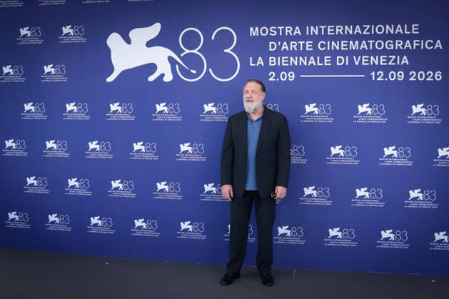 What Love Builds Photocall - The 83rd Venice International Film Festival Actor Russell Crowe attends the photocall of What Love Builds presented out of competition at the 83rd International Venice Film Festival, at Venice Lido on September 11, 2026.  Copyright: xKazukoxWakayamax