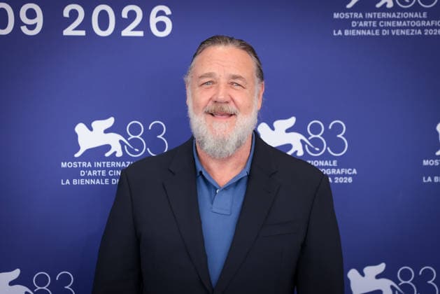 What Love Builds Photocall - The 83rd Venice International Film Festival Actor Russell Crowe attends the photocall of What Love Builds presented out of competition at the 83rd International Venice Film Festival, at Venice Lido on September 11, 2026.  Copyright: xKazukoxWakayamax