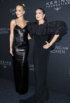 Inside arrivals for the Kering Foundation s Fifth Annual Caring For Women Dinner at The Pool Featuring: Rita Ora and Salma Hayek Where: New York City, New York, United States When: 10 Sep 2026 Credit: Roger Wong INSTARimages EDITORIAL USE ONLY. NOT FOR USE BY NEWSPAPERS BASED IN THE UK. Copyright: xx instar56008291