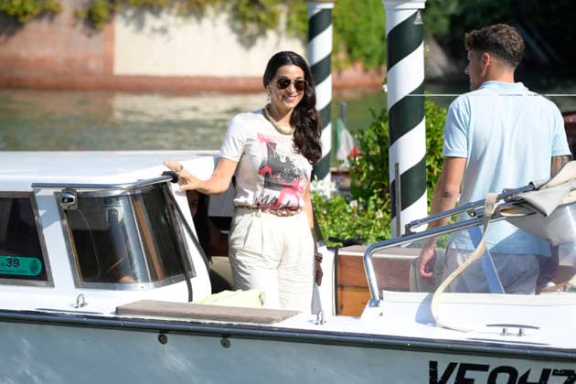 September 11, 2026, Venice Lido, Italy: Donatella Finocchiaro seen at the Lido pier of Excelsior Hotel for 83 Venice Film festival. Venice Lido Italy - ZUMAs197 20260911_aaa_s197_143 Copyright: xMarioxCartellix