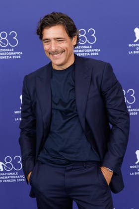 News - Ritorno a Buenos Aires Photocall - The 83rd Venice International Film Festival Italian actor Adriano Giannini attends the Ritorno a Buenos Aires Photocall during the 83rd Venice International Film Festival at Palazzo del Casino on September 11, 2026 in Venice, Italy. Photo: Cinzia Camela. Lido di Venezia Palazzo del Cinema Italy Copyright: xCinziaxCamelax xLiveMediax LPN_2664261