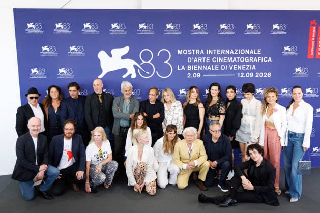 News - Ritorno a Buenos Aires Photocall - The 83rd Venice International Film Festival Cast and crew attend the Ritorno a Buenos Aires Photocall during the 83rd Venice International Film Festival at Palazzo del Casino on September 11, 2026 in Venice, Italy. Photo: Cinzia Camela. Lido di Venezia Palazzo del Cinema Italy Copyright: xCinziaxCamelax xLiveMediax LPN_2664315
