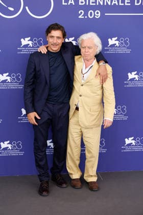 News - Ritorno a Buenos Aires Photocall - The 83rd Venice International Film Festival Italian actor Adriano Giannini and Chilean director Marco Bechis attend the Ritorno a Buenos Aires Photocall during the 83rd Venice International Film Festival at Palazzo del Casino on September 11, 2026 in Venice, Italy. Photo: Cinzia Camela. Lido di Venezia Palazzo del Cinema Italy Copyright: xCinziaxCamelax xLiveMediax LPN_2664319