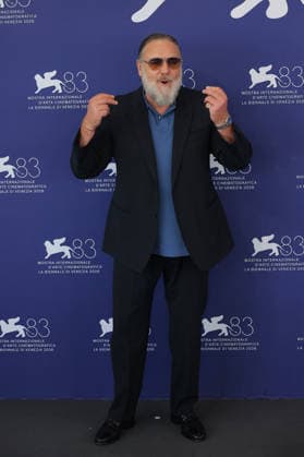 Venice 2026 What Love Builds Photocall NB Russell Crowe attending the What Love Builds Photocall as part of the 83th Venice International Film Festival at the Lido in Venice, Italy on September 11, 2026. Photo by Nasser Berzane ABACAPRESS.COM Venice Italy  Copyright: xBerzanexNasser ABACAx
