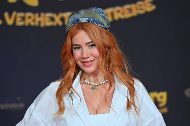 Palina ROJINSKI, actress; single image, cropped close-up, portrait,Portrait: Premiere of BIBI BLOCKSBERG – THE TOTALLY ENCHANTED TIME TRAVEL on September 11, 20226, at the Mathaeser Kino in Munich; photo call, red carpet