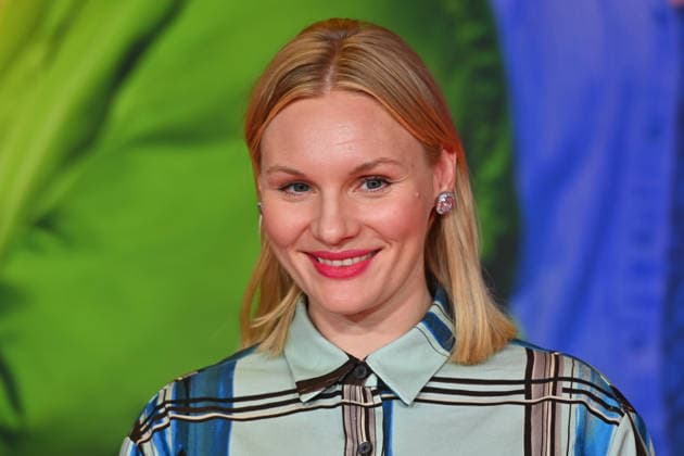 Rosalie THOMASS, actress; single image, cropped close-up, portrait,Portrait: Premiere of BIBI BLOCKSBERG – THE TOTALLY HAUNTED TIME TRAVEL on September 11, 20226, at the Mathaeser Kino in Munich; photo call and red carpet