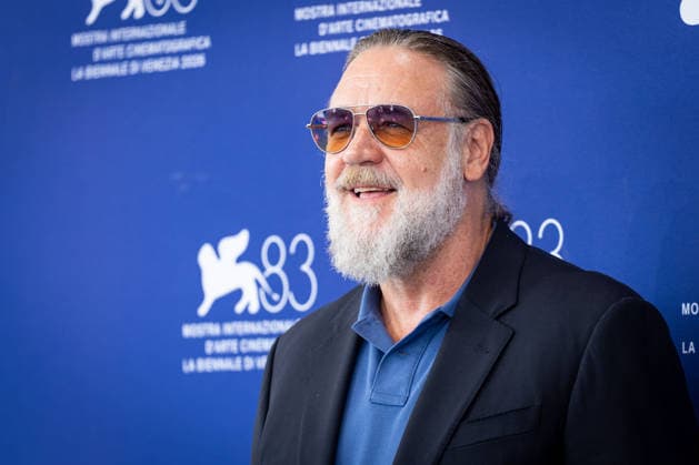 What Love Builds photocall during the 83rd Venice International Film Festival in Venice, Italy on 11 September 2026. Russell Crowe attends the What Love Builds photocall during the 83rd Venice International Film Festival in Venice, Italy on 11 September 2026., Credit:Stefano Costantino TTL Stefano Costantino Avalon Italy, Venice  Copyright: xStefanoxCostantinoxTTLx xStefanoxCostantinox xAvalonx 1133411417