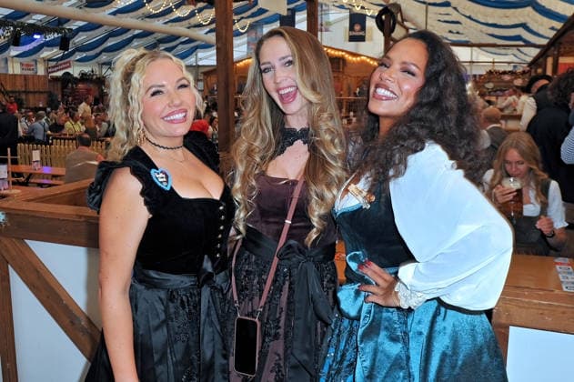 REALITY WIESN at the Frankfurt Oktoberfest: Marlisa Rudzio, Christina Grass, and Chiara Fröhlich at the REALITY WIESN event at the Frankfurt Oktoberfest on September 10, 2026, at Deutsche Bank Park, Frankfurt am Main 20260910MWI116548