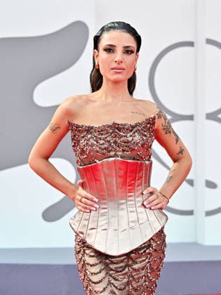 IPA88402357 - Venice, 83rd Venice International Film Festival 2026 - Night 10 - Red carpet for the film KAMI NOUR (A BIT OF LIGHT) - Pictured: guest  Copyright: xManuelexMangiarottix xPoolxPhotoxEventsx08x IPA88402357