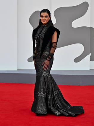 IPA88402895 - Venice, 83rd Venice International Film Festival 2026 - Night 10. Red Carpet for the film KAMI NOUR (A BIT OF LIGHT). Pictured: Sadaf Asgary  Copyright: xManuelexMangiarottix xPoolxPhotoxEventsx08x IPA88402895