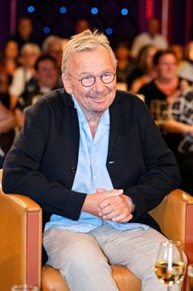 MDR Riverboat entertainer Bernd Stelter during the taping of the MDR talk show Riverboat on September 11, 2026, at Mediacity Leipzig 20260911ADO0006