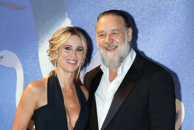 Venice 2026 What Love Builds Screening NB Britney Theriot, Russell Crowe attending the What Love Builds Red carpet as part of the 83th Venice International Film Festival at the Lido in Venice, Italy on September 11, 2026. Photo by Nasser Berzane ABACAPRESS.COM Venice Italy  Copyright: xBerzanexNasser ABACAx