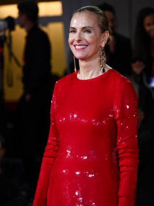 IPA88409883 - Venice, 83rd Venice International Film Festival 2026 - Night 10 - Red carpet for the film *UN BON AVOCAT*. Pictured: Carole Bouquet  Copyright: xAlbertoxTerenghi PoolxPhotoxEvenx xPoolxPhotoxEventsx08x IPA88409883