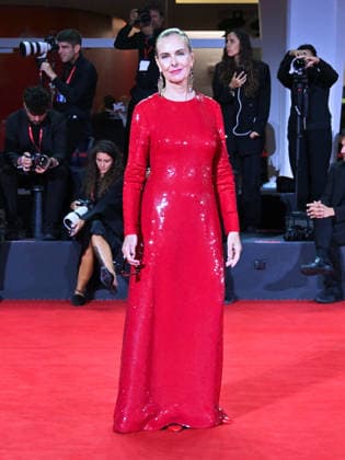 IPA88409963 - Venice International Film Festival 2026 - Night 10 - Red carpet for the film *UN BON AVOCAT*. Pictured: Carole Bouquet  Copyright: xManuelexMangiarottix xPoolxPhotoxEventsx08x IPA88409963