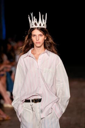 Aknvas Spring Summer 2027 show at New York Fashion Weej Aknvas Spring 2027 Show during NYFW, held at 88 10th Avenue in New York City, Thursday September 10, 2026., Credit:JENNIFER GRAYLOCK Avalon United States, New York, New York, 88 Tenth Avenue  Copyright: xJENNIFERxGRAYLOCKx xAvalonx 1133501155
