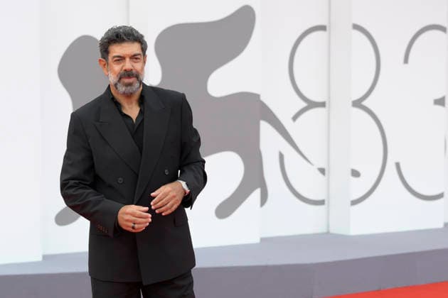 September 11, 2026, Venice Lido, Italy: Pierfrancesco Favino attends the red carpet of movie Dio ride during the 83rd Venice International Film Festival at Palazzo del Cinema. Venice Lido Italy - ZUMAs197 20260911_aaa_s197_328 Copyright: xMarioxCartellix