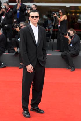 September 11, 2026, Venice Lido, Italy: Francesco Gheghi attends the red carpet of movie Dio ride during the 83rd Venice International Film Festival at Palazzo del Cinema. Venice Lido Italy - ZUMAs197 20260911_aaa_s197_329 Copyright: xMarioxCartellix