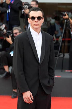 September 11, 2026, Venice Lido, Italy: Francesco Gheghi attends the red carpet of movie Dio ride during the 83rd Venice International Film Festival at Palazzo del Cinema. Venice Lido Italy - ZUMAs197 20260911_aaa_s197_330 Copyright: xMarioxCartellix