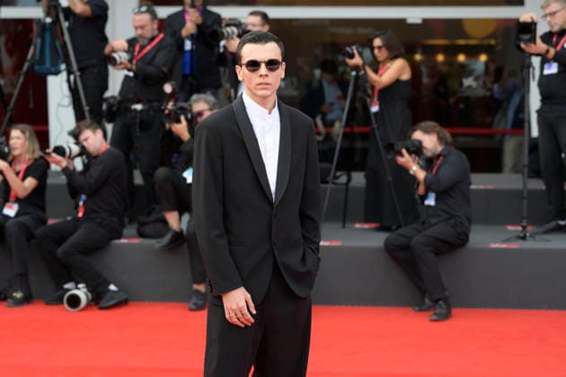 September 11, 2026, Venice Lido, Italy: Francesco Gheghi attends the red carpet of movie Dio ride during the 83rd Venice International Film Festival at Palazzo del Cinema. Venice Lido Italy - ZUMAs197 20260911_aaa_s197_332 Copyright: xMarioxCartellix