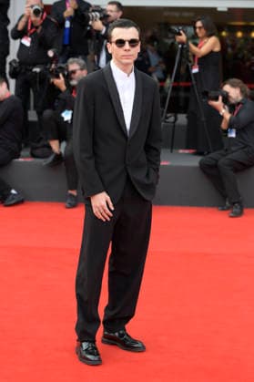 September 11, 2026, Venice Lido, Italy: Francesco Gheghi attends the red carpet of movie Dio ride during the 83rd Venice International Film Festival at Palazzo del Cinema. Venice Lido Italy - ZUMAs197 20260911_aaa_s197_338 Copyright: xMarioxCartellix