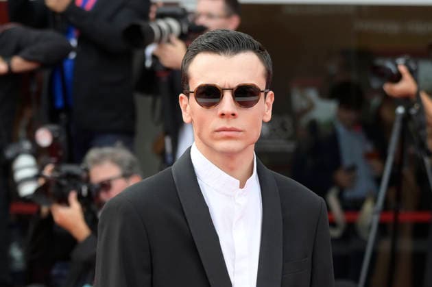 September 11, 2026, Venice Lido, Italy: Francesco Gheghi attends the red carpet of movie Dio ride during the 83rd Venice International Film Festival at Palazzo del Cinema. Venice Lido Italy - ZUMAs197 20260911_aaa_s197_344 Copyright: xMarioxCartellix