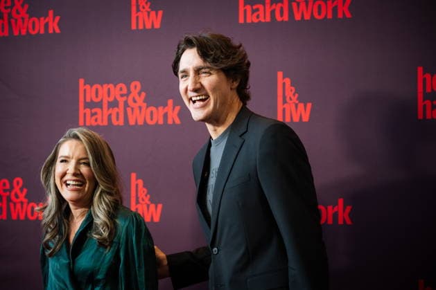 September 11, 2026, Toronto, On, Canada: Former prime minister Justin Trudeau and his former chief of staff, Katie Telford, are pictured at a launch event for their new media and entertainment production company, Hope and Hard Work, during the Toronto International Film Festival at TIFF Lightbox in Toronto, on Friday, Sept. 11, 2026. Toronto Canada - ZUMAc35_ 20260911_zaf_c35_259 Copyright: xLauraxProctorx