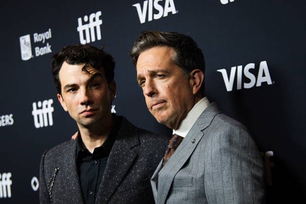 September 11, 2026, Toronto, On, Canada: Jay Baruchel, left, and Ed Helms are pictured on the red carpet for The Stunt Driver at the Toronto International Film Festival in Toronto, on Friday, Sept. 11, 2026. Toronto Canada  - ZUMAc35_ 20260911_zaf_c35_385 Copyright: xLauraxProctorx