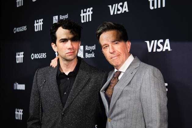 September 11, 2026, Toronto, On, Canada: Jay Baruchel, left, and Ed Helms are pictured on the red carpet for The Stunt Driver at the Toronto International Film Festival in Toronto, on Friday, Sept. 11, 2026. Toronto Canada  - ZUMAc35_ 20260911_zaf_c35_386 Copyright: xLauraxProctorx